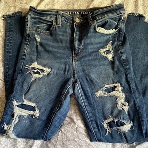 American Eagle Super Hi-Rise Jeggings